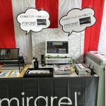 \浴室テレビmirarelにマットブラックが登場/